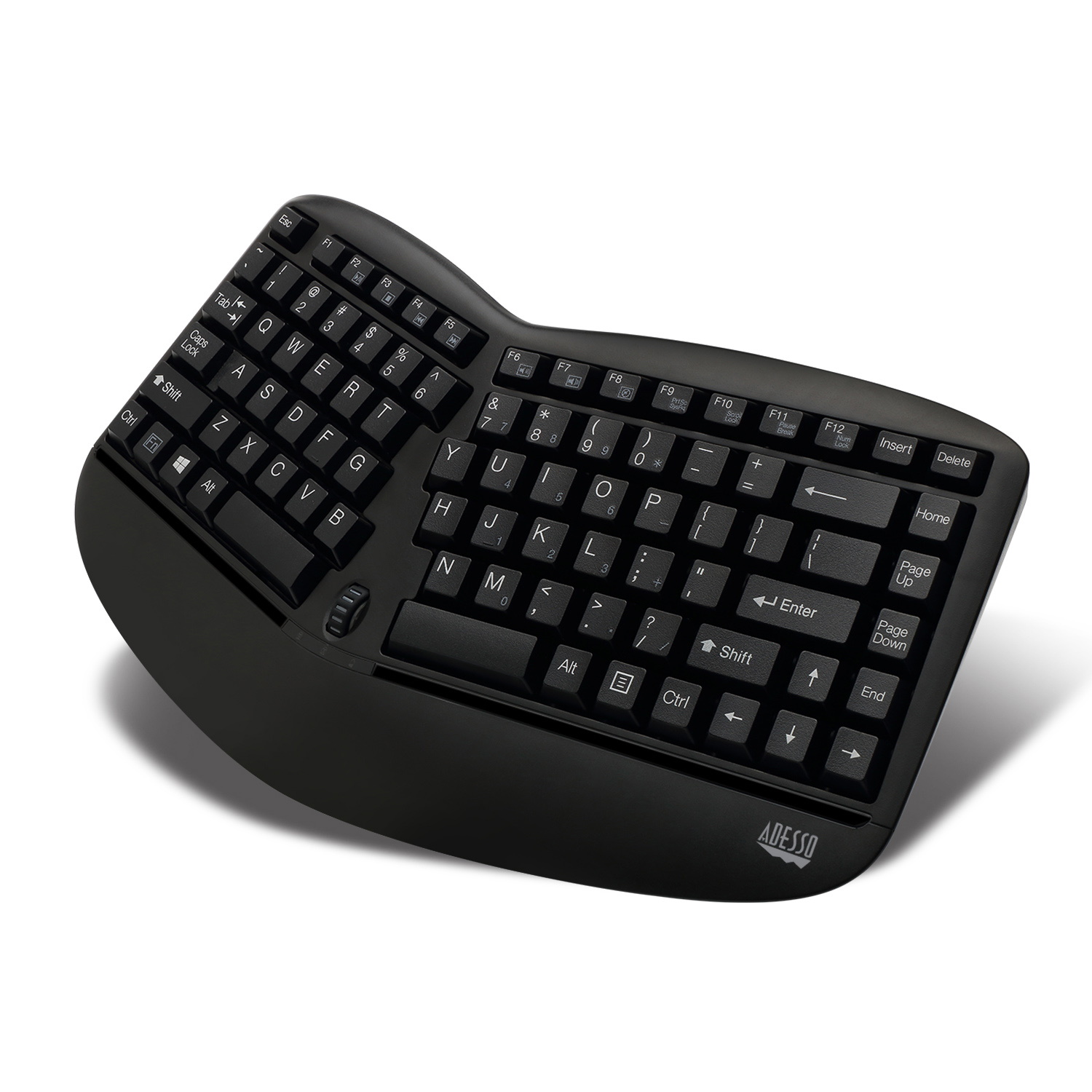 Adesso Truform Media 1150 Wireless Optical Mini Mouse and Keyboard ...